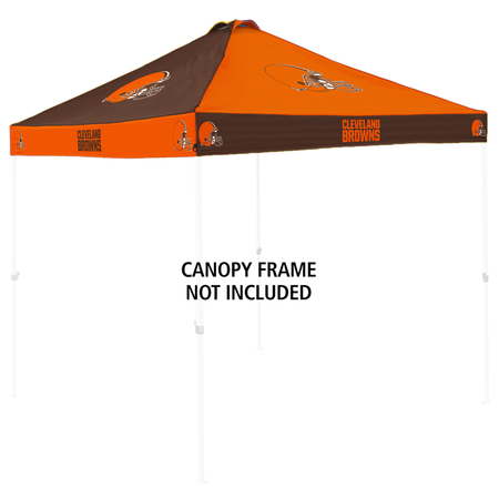 LOGO BRANDS Cleveland Browns Checkerboard Canopy Top 608-45C